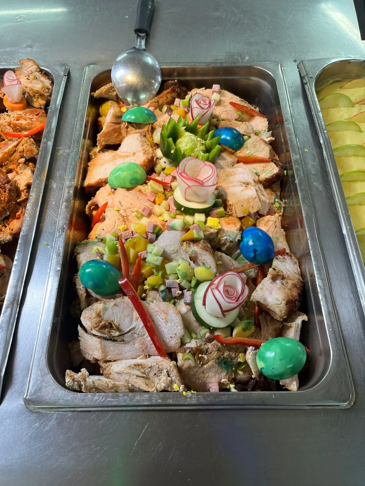 Servicio de catering y buffet en campamento