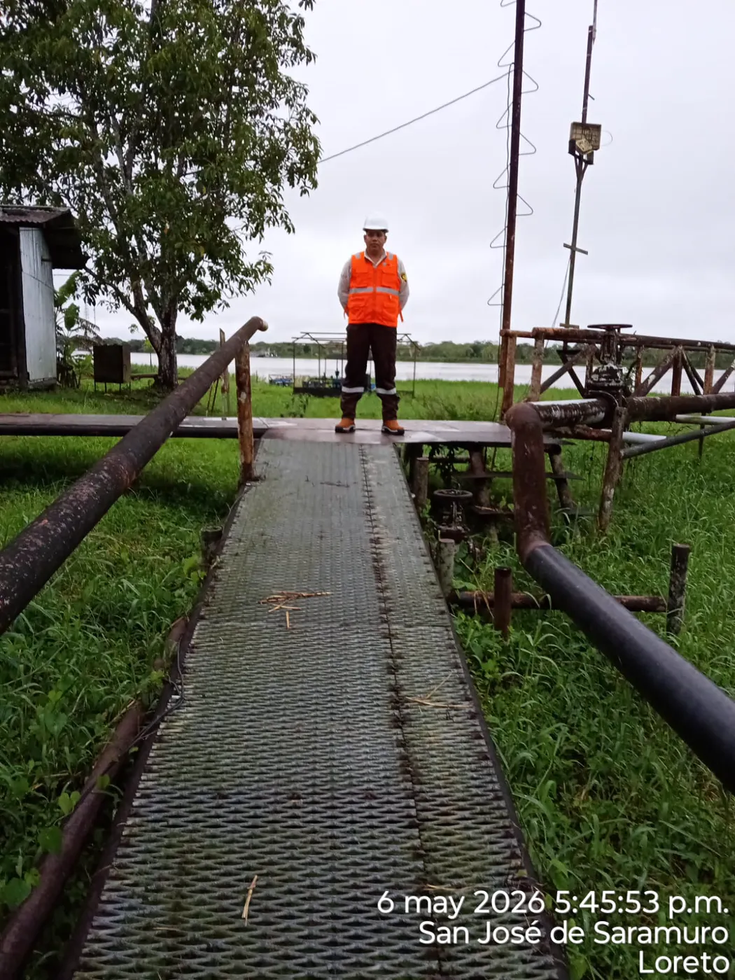 Vigilancia de instalaciones en San José de Saramuro